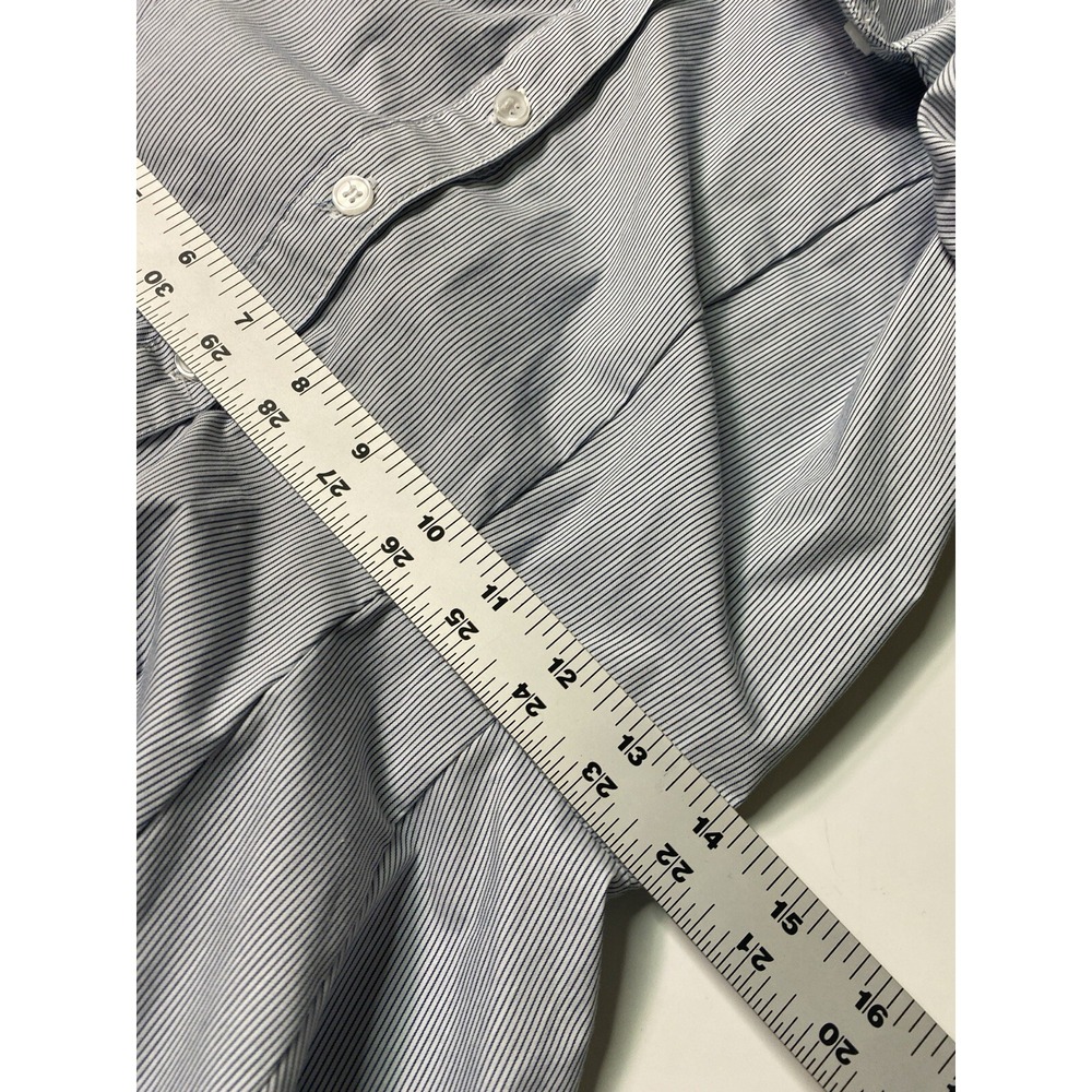 Bcbgeneration Pinstripe Button Front Collared Min… - image 6